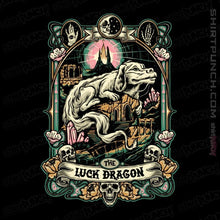 Load image into Gallery viewer, Daily_Deal_Shirts Magnets / 3"x3" / Black The Luck Dragon Crest