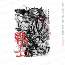 Load image into Gallery viewer, Shirts Magnets / 3"x3" / White Legend Of The Saiyan