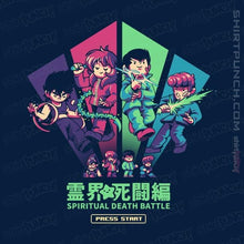 Load image into Gallery viewer, Shirts Magnets / 3"x3" / Navy Spiritual Battle