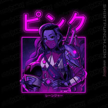Load image into Gallery viewer, Shirts Magnets / 3"x3" / Black Pink Neon