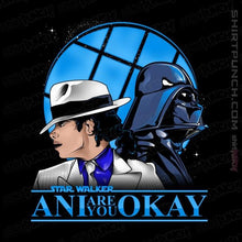 Load image into Gallery viewer, Shirts Magnets / 3"x3" / Black Are You Ok Ani