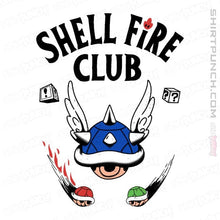 Load image into Gallery viewer, Secret_Shirts Magnets / 3"x3" / White Shellfire Club