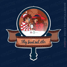 Load image into Gallery viewer, Shirts Magnets / 3"x3" / Navy They Found Each Other