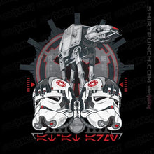 Load image into Gallery viewer, Shirts Magnets / 3"x3" / Black Snow Storm