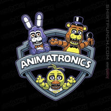 Load image into Gallery viewer, Shirts Magnets / 3"x3" / Black Animatronics Maniacs