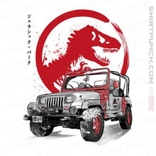 Load image into Gallery viewer, Daily_Deal_Shirts Magnets / 3"x3" / White YJ Sahara sumi-e