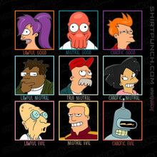 Load image into Gallery viewer, Daily_Deal_Shirts Magnets / 3"x3" / Black Moral Alignment Chart