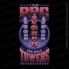 Load image into Gallery viewer, Secret_Shirts Magnets / 3"x3" / Black Dice Tower!