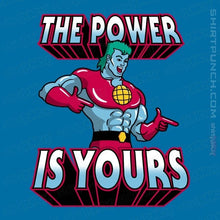 Load image into Gallery viewer, Shirts Magnets / 3"x3" / Sapphire The Power Is Yours