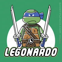 Load image into Gallery viewer, Daily_Deal_Shirts Magnets / 3"x3" / Irish Green Legonardo