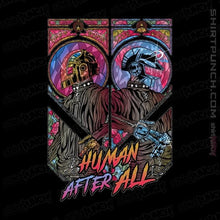 Load image into Gallery viewer, Shirts Magnets / 3"x3" / Black Human After All