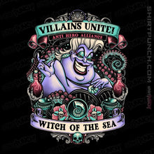 Load image into Gallery viewer, Daily_Deal_Shirts Magnets / 3"x3" / Black Villains Unite Ursula