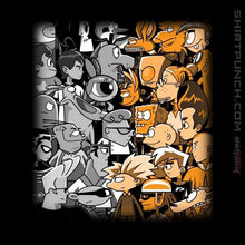 Load image into Gallery viewer, Shirts Magnets / 3"x3" / Black Clash Of Toons