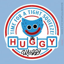 Load image into Gallery viewer, Daily_Deal_Shirts Magnets / 3"x3" / Powder Blue A Tight Squeeze