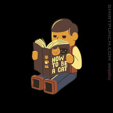 Load image into Gallery viewer, Shirts Magnets / 3"x3" / Black How To Be A Cat