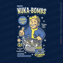 Load image into Gallery viewer, Shirts Magnets / 3"x3" / Navy Nuka Bombs