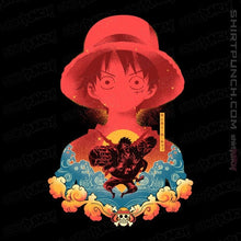 Load image into Gallery viewer, Shirts Magnets / 3"x3" / Black Luffy Shadow