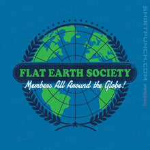 Load image into Gallery viewer, Shirts Magnets / 3"x3" / Sapphire Around The Globe