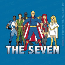 Load image into Gallery viewer, Shirts Magnets / 3"x3" / Sapphire Cartoon Seven