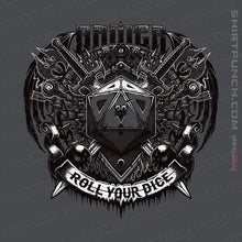 Load image into Gallery viewer, Shirts Magnets / 3"x3" / Charcoal Roll Your Dice