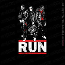 Load image into Gallery viewer, Secret_Shirts Magnets / 3"x3" / Black RUN!
