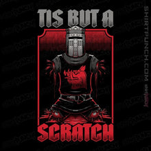 Load image into Gallery viewer, Secret_Shirts Magnets / 3"x3" / Black Black Knight Quote
