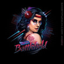 Load image into Gallery viewer, Shirts Magnets / 3"x3" / Black Love Is A Battlefield