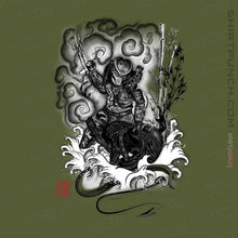 Load image into Gallery viewer, Shirts Magnets / 3"x3" / Military Green The Hunter And The Demon