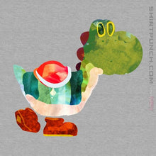 Load image into Gallery viewer, Shirts Magnets / 3&quot;x3&quot; / Sports Grey The Very Hungry Dinosaur
