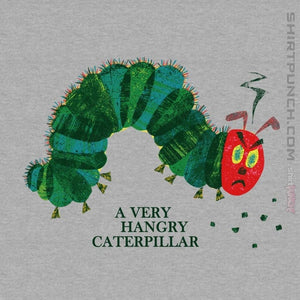 Daily_Deal_Shirts Magnets / 3"x3" / Sports Grey Hangry Caterpillar