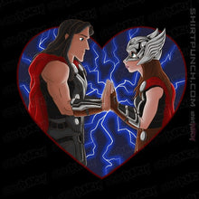 Load image into Gallery viewer, Daily_Deal_Shirts Magnets / 3"x3" / Black Thorzan And Jane