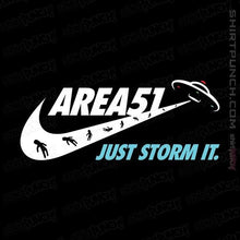 Load image into Gallery viewer, Shirts Magnets / 3"x3" / Black Just Storm It