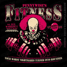 Load image into Gallery viewer, Daily_Deal_Shirts Magnets / 3"x3" / Black Pennywise's Fitness