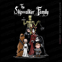 Load image into Gallery viewer, Daily_Deal_Shirts Magnets / 3"x3" / Black The Skywalker Family