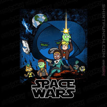 Load image into Gallery viewer, Shirts Magnets / 3"x3" / Black Space Wars