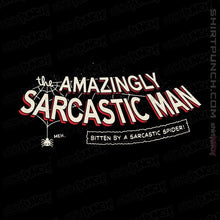 Load image into Gallery viewer, Last_Chance_Shirts Magnets / 3"x3" / Black Sarcastic Man