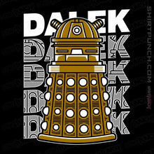 Load image into Gallery viewer, Shirts Magnets / 3"x3" / Black Dalek