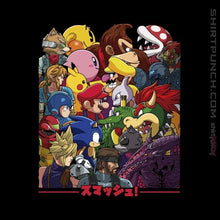 Load image into Gallery viewer, Shirts Magnets / 3"x3" / Black Smash