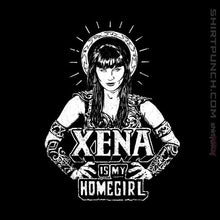 Load image into Gallery viewer, Shirts Magnets / 3"x3" / Black Xena Is My Homegirl