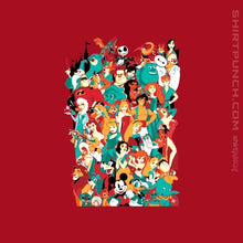 Load image into Gallery viewer, Shirts Magnets / 3"x3" / Red Mouse House Heroes '19