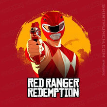 Load image into Gallery viewer, Shirts Magnets / 3"x3" / Red Red Ranger Redemption