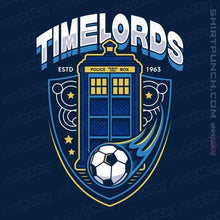 Load image into Gallery viewer, Shirts Magnets / 3"x3" / Navy Timelords Football Team