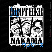 Load image into Gallery viewer, Shirts Magnets / 3"x3" / Black Brother Nakama