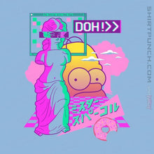 Load image into Gallery viewer, Shirts Magnets / 3"x3" / Powder Blue Vapor De Milo