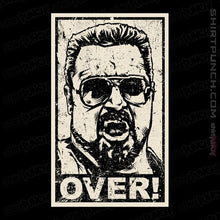 Load image into Gallery viewer, Secret_Shirts Magnets / 3"x3" / Black OVER!