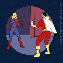 Load image into Gallery viewer, Shirts Magnets / 3"x3" / Navy The Marvelous Captains