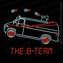 Load image into Gallery viewer, Shirts Magnets / 3"x3" / Black B-Team Van