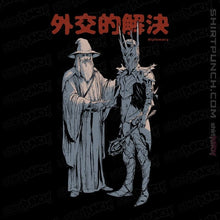 Load image into Gallery viewer, Daily_Deal_Shirts Magnets / 3"x3" / Black Diplomatic Solution