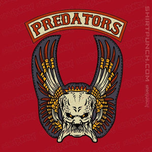 Daily_Deal_Shirts Magnets / 3"x3" / Red Predators