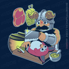 Load image into Gallery viewer, Last_Chance_Shirts Magnets / 3"x3" / Navy Tastes Like Chicken